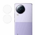 For Xiaomi Civi 3 2pcs ENKAY Hat-Prince 9H Rear Camera Lens Tempered Glass Film(Transparent)