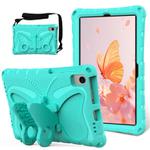 For Samsung Galaxy Tab A7 10.4 T509 Butterfly Bracket EVA Shockproof Tablet Case(Mint Green)