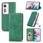 For OPPO Reno11 F 5G Retro Skin Feel Magnetic Flip Leather Phone Case(Green)