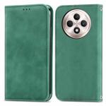 For OPPO F27 Retro Skin Feel Magnetic Flip Leather Phone Case(Green)