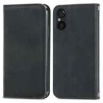 For Sony Xperia 5 V Retro Skin Feel Magnetic Flip Leather Phone Case(Black)