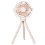 WX1020 Portable Handheld Summer Fan Flexible Octopus Tripod Baby Stroller Desktop Fan(Pink)