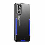 For Honor 30 Blade Series TPU Hybrid Metal Phone Case(Blue)