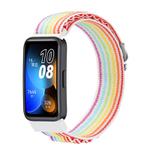 For Huawei Band 8 / 9 Loop Nylon Watch Band(Colorful)
