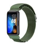 For Huawei Band 8 / 9 Loop Nylon Watch Band(Green)