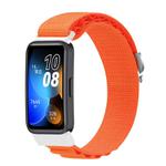 For Huawei Band 8 / 9 Loop Nylon Watch Band(Orange)