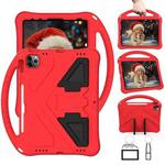 For iPad Air 11 2024 EVA Shockproof Tablet Case with Holder(Red)