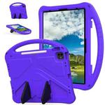 For iPad Air 13 2024 EVA Shockproof Tablet Case with Holder(Purple)