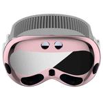 For Apple Vision Pro Electroplated TPU Protective Case VR Glasses Accessories(Pink)