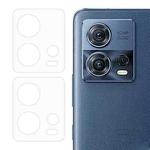 For Motorola Moto S30 Pro / Edge 30 Fusion 2pcs ENKAY Hat-Prince 9H Rear Camera Lens Tempered Glass Film(Transparent)