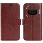 For Nothing Phone 2a R64 Texture Horizontal Flip Leather Phone Case(Brown)