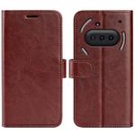 For Nothing Phone 3a R64 Texture Horizontal Flip Leather Phone Case(Brown)