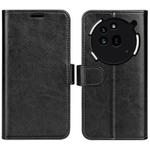 For Nothing Phone 3a Pro R64 Texture Horizontal Flip Leather Phone Case(Black)
