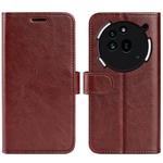 For Nothing Phone 3a Pro R64 Texture Horizontal Flip Leather Phone Case(Brown)