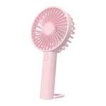 F35 With Hanging Hole Rechargeable Cooling Fan Powerful Handheld Fan 1200mAh Desk Fan(Pink)