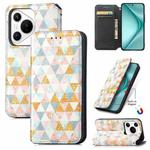 For Huawei Pura 70 CaseNeo Colorful Magnetic Leather Phone Case(Rhombus)