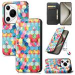 For Huawei Pura 70 Pro+ CaseNeo Colorful Magnetic Leather Phone Case(Magic Space)