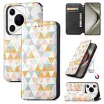 For Huawei Pura 70 Pro+ CaseNeo Colorful Magnetic Leather Phone Case(Rhombus)