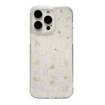 For iPhone 16 Pro Moon Star Shell Glitter Epoxy TPU Phone Case(Transparent)