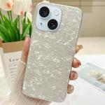 For iPhone 15 Plus Shell Pattern TPU Protective Phone Case(White)