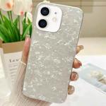 For iPhone 12 / 12 Pro Shell Pattern TPU Protective Phone Case(White)