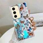 For Samsung Galaxy S24 5G Electroplating Laser Butterfly Phone Case(Color Butterflies AB1)