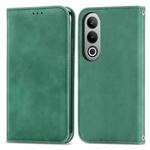 For OnePlus Nord CE4 Retro Skin Feel Magnetic Flip Leather Phone Case(Green)