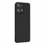 For Motorola Edge 50 Pro PINWUYO Sense Series Liquid Silicone TPU Phone Case(Black)