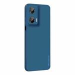 For Motorola Moto G35 PINWUYO Sense Series Liquid Silicone TPU Phone Case(Blue)