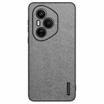 For Honor 400 Pro Global 160.8mm Tree Bark Leather Shockproof Phone Case(White)