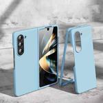 For Samsung Galaxy Z Fold6 5G Skin feeling Folding Shockproof Phone Case(Blue)