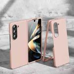 For Samsung Galaxy Z Fold6 5G Skin feeling Folding Shockproof Phone Case(Pink)