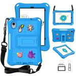 For iPad mini 6 Hi Baby EVA Full Body Tablet Case with Strap(Sky Blue)