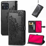 For T-Mobile REVVL 7 Pro 5G Mandala Flower Embossed Leather Phone Case(Black)