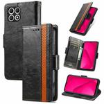 For T-Mobile T Phone 2 Pro 5G CaseNeo Splicing Dual Magnetic Buckle Leather Phone Case(Black)