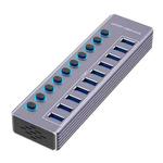 U310 10-in-1 USB 3.0 Extension HUB USB Power Charging Station with Individual Switch