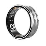 R12M SIZE 18 Smart Ring, Support Health Monitoring / Multiple Exercise Modes(Silver)