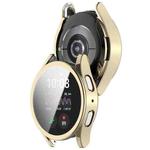 For Samsung Galaxy Watch 7 40mm Full Coverage TPU Electroplated Watch Protective Case(Gold)