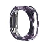 For Samsung Galaxy Watch Ultra 47mm Hollow Out TPU Electroplated Watch Protective Case(Gray)