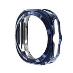 For Samsung Galaxy Watch Ultra 47mm / Ultra 2025 Full Coverage TPU Electroplated Watch Protective Case(Blue)
