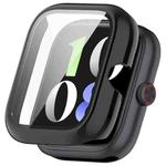 For vivo Watch GT PC + Tempered Glass Film Integrated Watch Protective Case(Black)