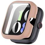 For vivo Watch GT PC + Tempered Glass Film Integrated Watch Protective Case(Pink)