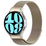 For Samsung Galaxy Watch  7 40 / 44mm Milan Magnetic Quick Release Stainless Steel Watch Band(Starlight)