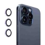 For iPhone 16 Pro / 16 Pro Max ENKAY 9H Rear Lens Aluminium Alloy Tempered Glass Film(Light Purple)