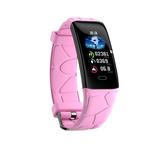 E58 0.96 inch IPS Color Screen Smartwatch IP67 Waterproof,Support Call Reminder /Heart Rate Monitoring/Blood Pressure Monitoring/Sleep Monitoring/Blood Oxygen Monitoring(Pink)