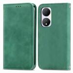 For vivo Y100 5G IND Retro Skin Feel Magnetic Flip Leather Phone Case(Green)