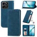 For Honor 200 Smart Retro Skin Feel Magnetic Flip Leather Phone Case(Blue)