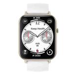 Q19 Max 2.1 inch HD Screen Waterproof Sports Business Smart Watch(White)