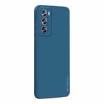 For OPPO Reno12 Global PINWUYO Sense Series Liquid Silicone TPU Phone Case(Blue)