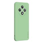 For OPPO Reno12 F PINWUYO Sense Series Liquid Silicone TPU Phone Case(Green)